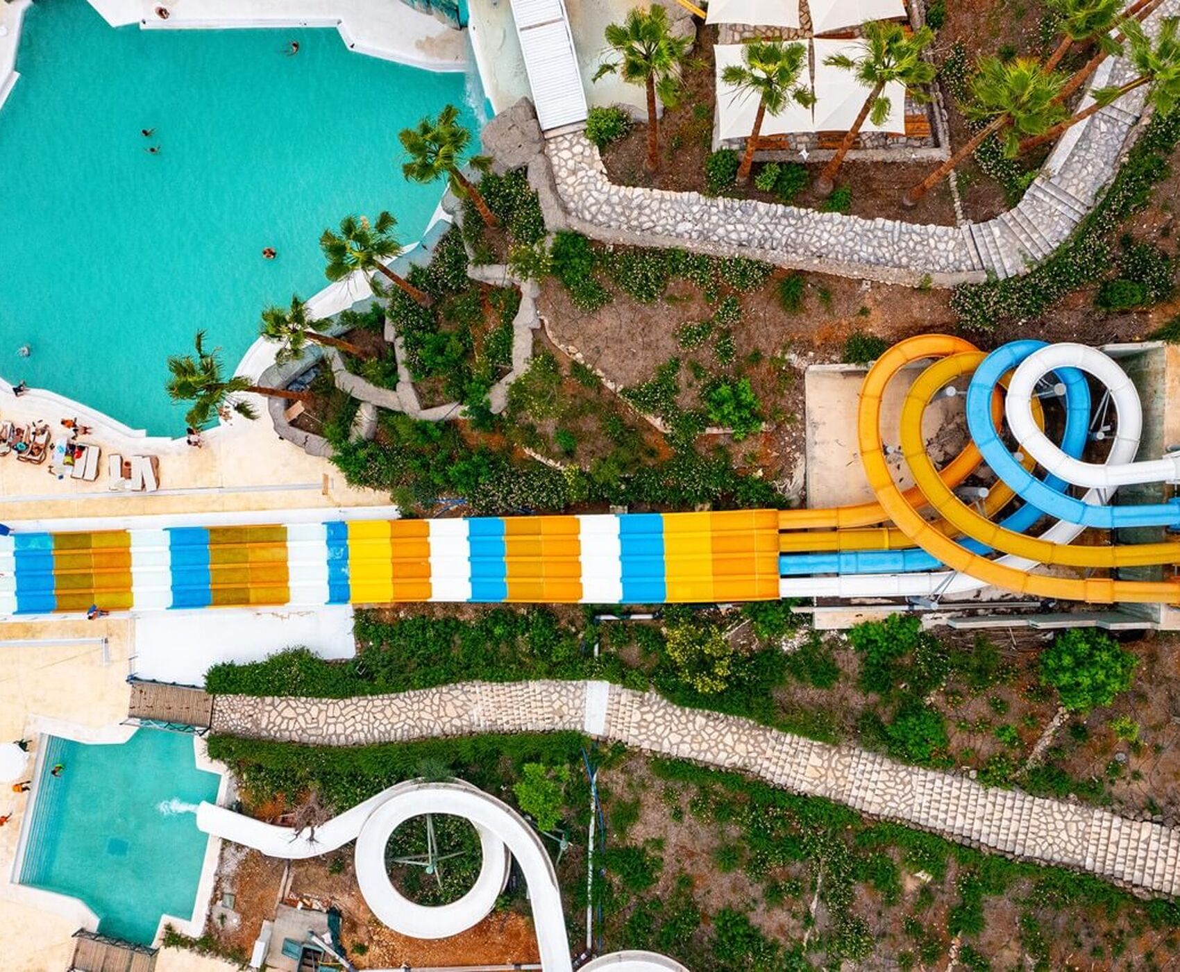 (AQUAPARK - WATERHILL PARK - STADIUM PARK) جولة المدينة المائية - المتنزهات المائية  - حديقة الملعب 