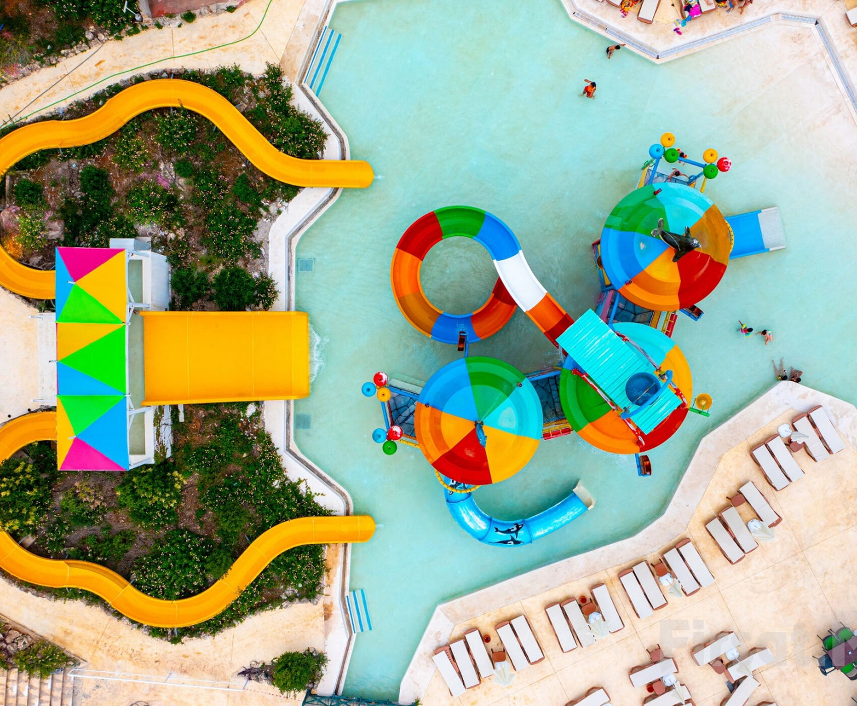 (AQUAPARK - WATERHILL PARK - STADIUM PARK) جولة المدينة المائية - المتنزهات المائية  - حديقة الملعب 