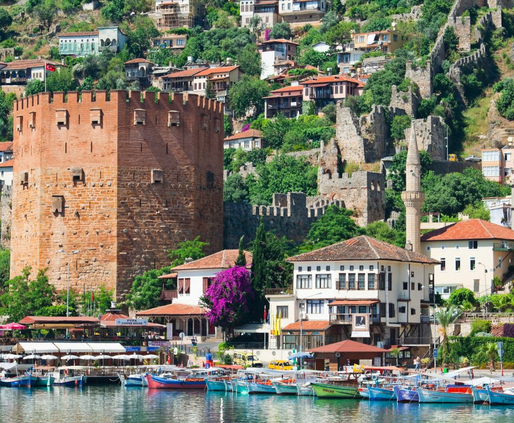 ALANYA KALESİ - DİMÇAYI - MANAVGAT ŞELALESİ - SİDE ANTİK KENTİ