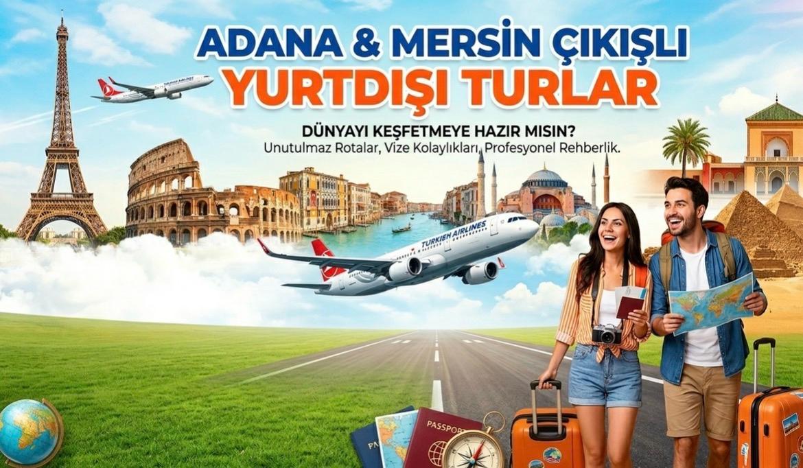 ADANA - MERSİN  ÇIKIŞLI YURTDIŞI TURLARI